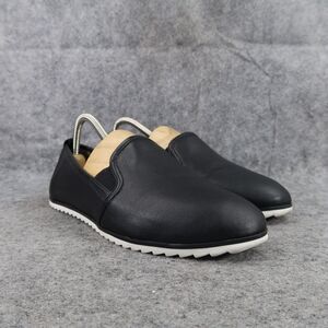 Bar III Shoes Women 7.5 Loafer Slip On Classic Fashion Career Comfort Black Flat